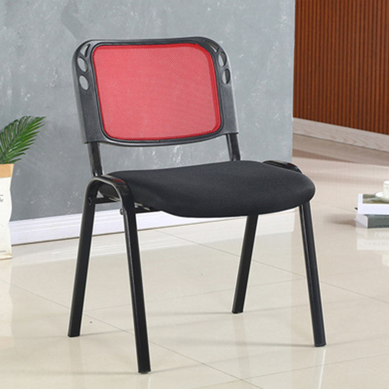 Modern Mesh Conference Chair Armless Upholstered Office Chair