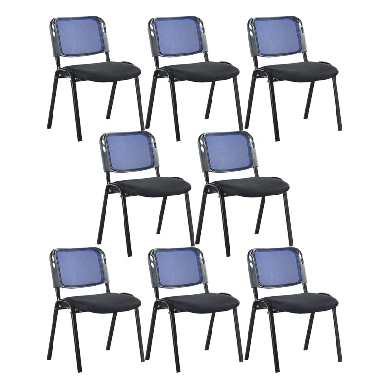 Modern Mesh Conference Chair Armless Upholstered Office Chair