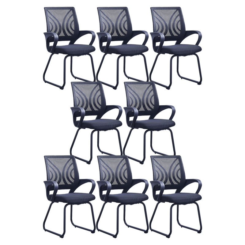 Ergonomic Mesh Mid-Back Desk Chair Stainless Steel No Distressing Office Chair