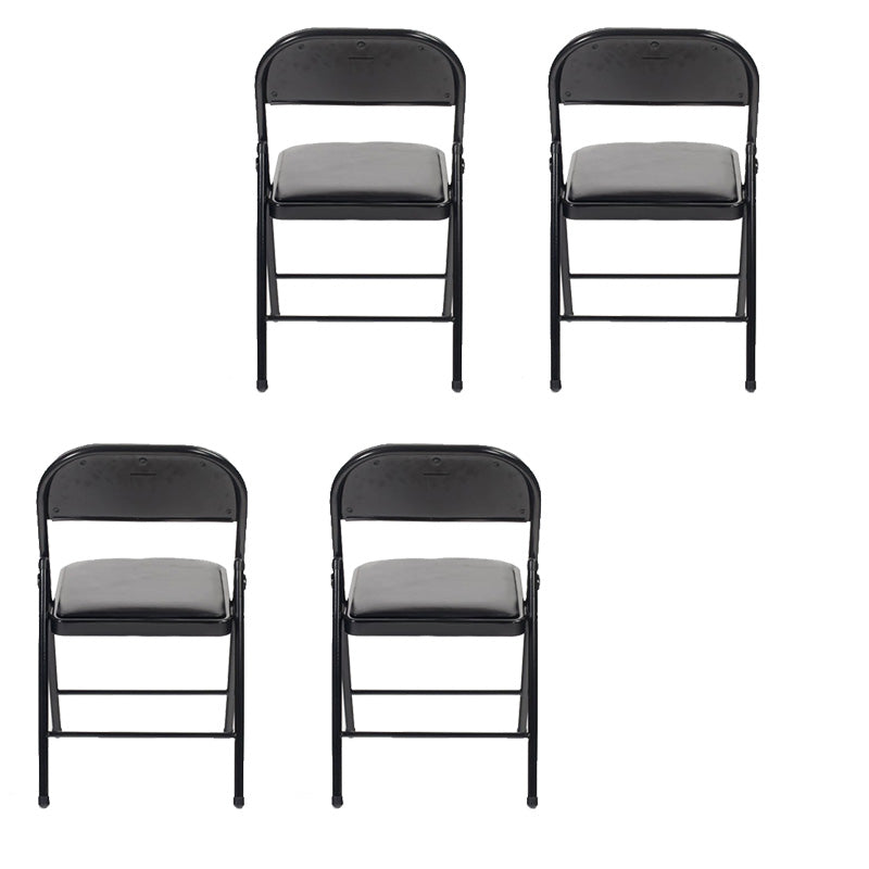 Contemporary PU Computer Chair Black Back Office Star Desk Chair