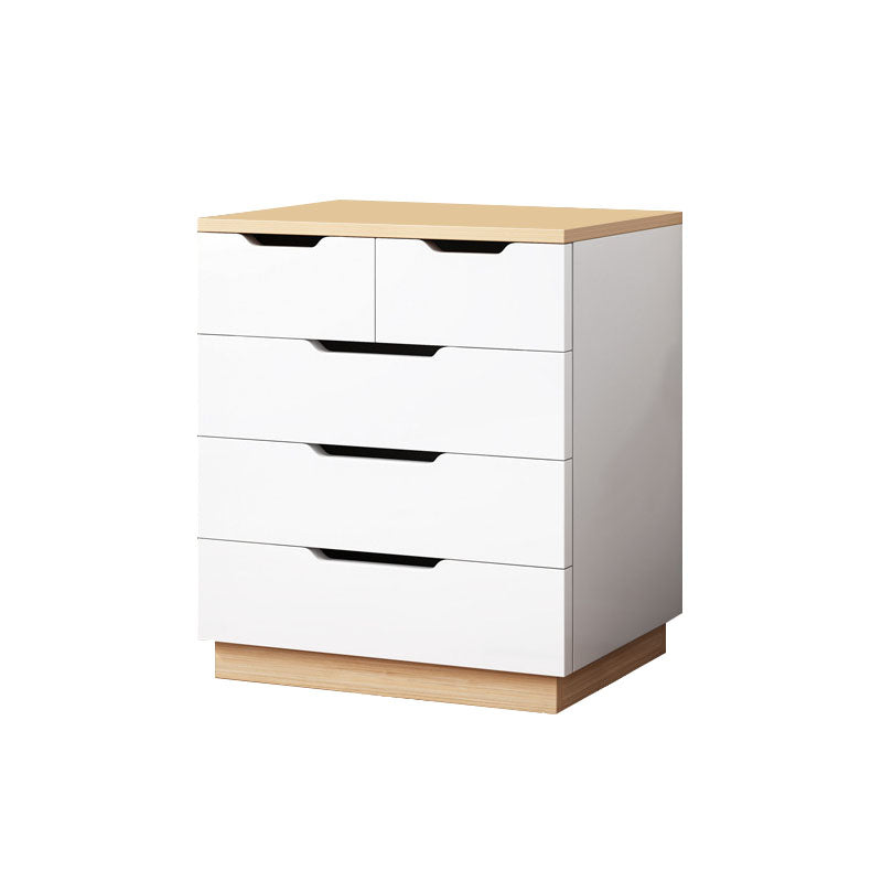 16" D Modern Wooden Lingerie Chest Bedroom Vertical Storage Chest Dresser with Drawers