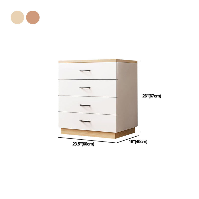16" D Modern Wooden Lingerie Chest Bedroom Vertical Storage Chest Dresser with Drawers