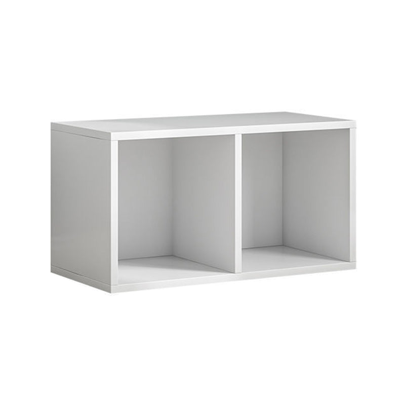 Matter Finish Cube Bookcase Contemporary Wooden Shelf Bookcase