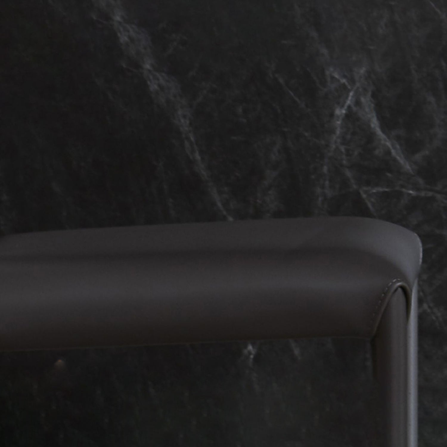 Designer Style Hotel Wingback Chair Leather Matte Finish Dining Chair