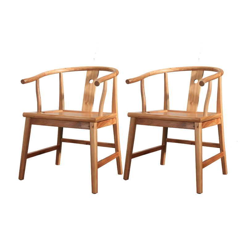 Traditional Dining Side Chair Arm Solid Wood Dining Side Chairs