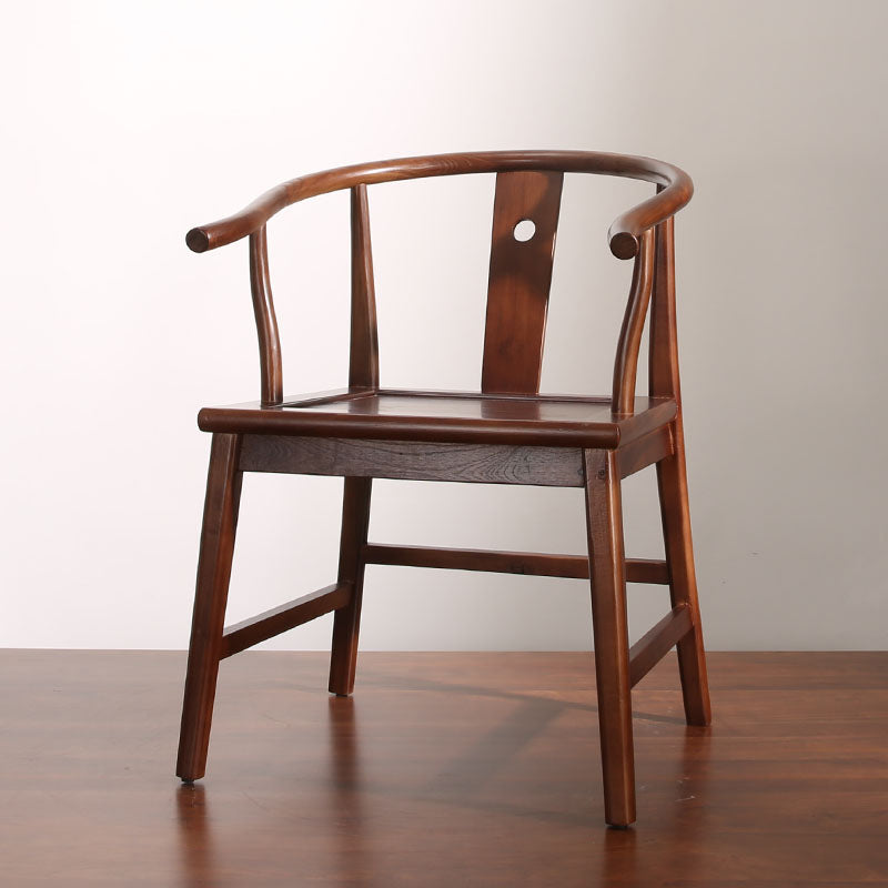 Traditional Dining Side Chair Arm Solid Wood Dining Side Chairs