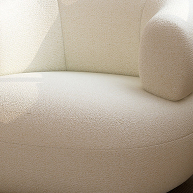 Mid-Century Modern Armless Accent Chair Leather Accent Room Chair for Living Room