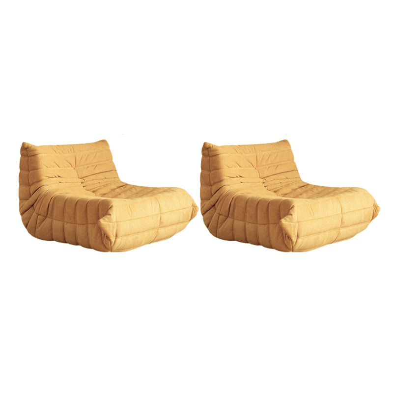 Nordic Style Living Room Upholstered Armless Tight Back Parsons Chair