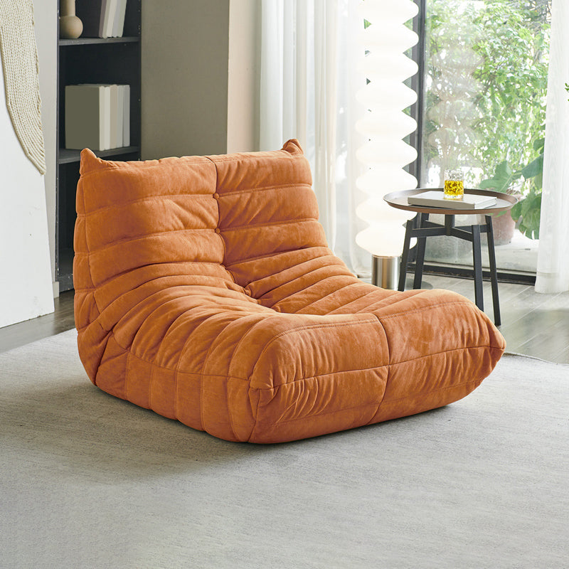 Nordic Style Living Room Upholstered Armless Tight Back Parsons Chair
