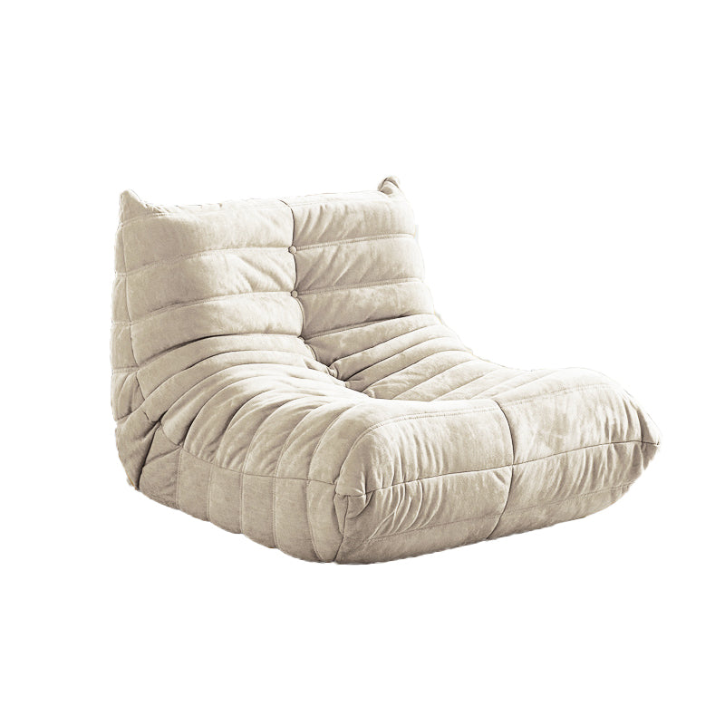 Nordic Style Living Room Upholstered Armless Tight Back Parsons Chair