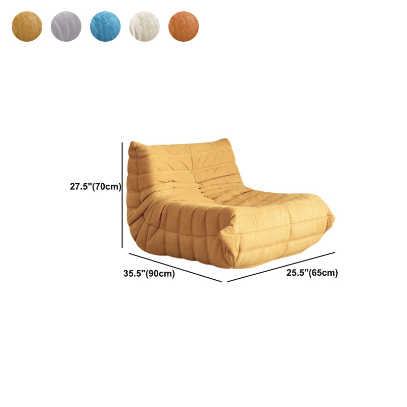 Nordic Style Living Room Upholstered Armless Tight Back Parsons Chair