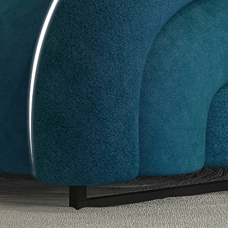 34.65" Wide Contemporary Style Single Sofa Chair Microfiber Arm Chair