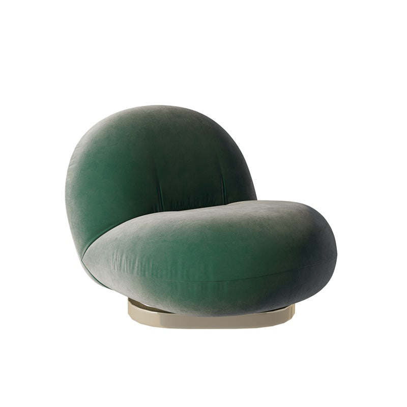 Nordic Style No Armrest No Cushion Back Parsons Chair Gold Base