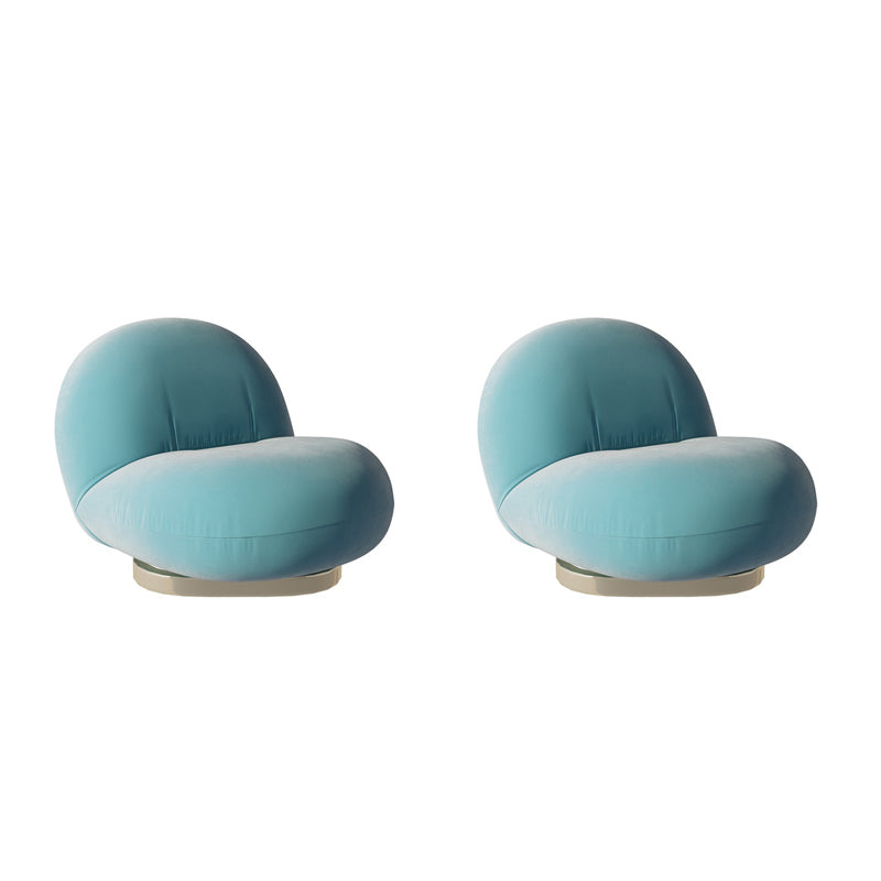 Nordic Style No Armrest No Cushion Back Parsons Chair Gold Base