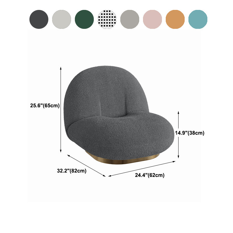 Nordic Style No Armrest No Cushion Back Parsons Chair Gold Base