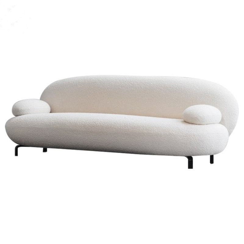 39.53 inch High Contemporary Sofa Recessed Arm Standard Sofa