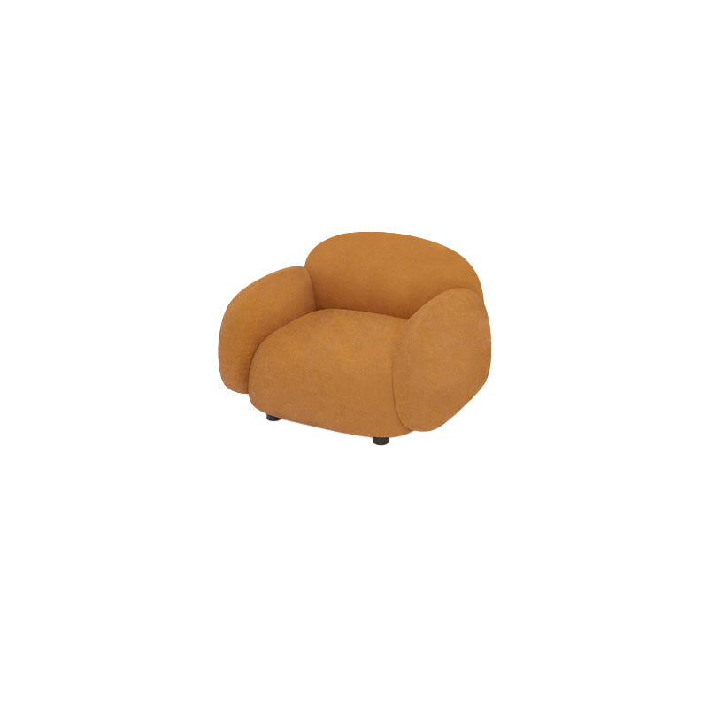 Modern Sofa with Tight Back and Square Arm for Living Room 27.56" High