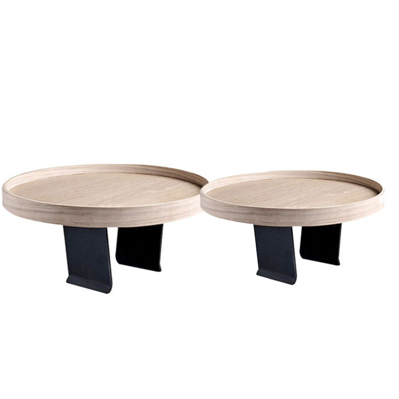 11.8 inch Wide Scandinavian Sofa Side Accent Table Round Side End Table