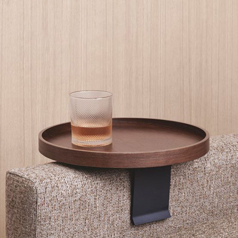 11.8 inch Wide Scandinavian Sofa Side Accent Table Round Side End Table