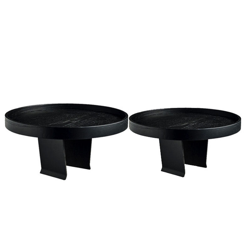 11.8 inch Wide Scandinavian Sofa Side Accent Table Round Side End Table