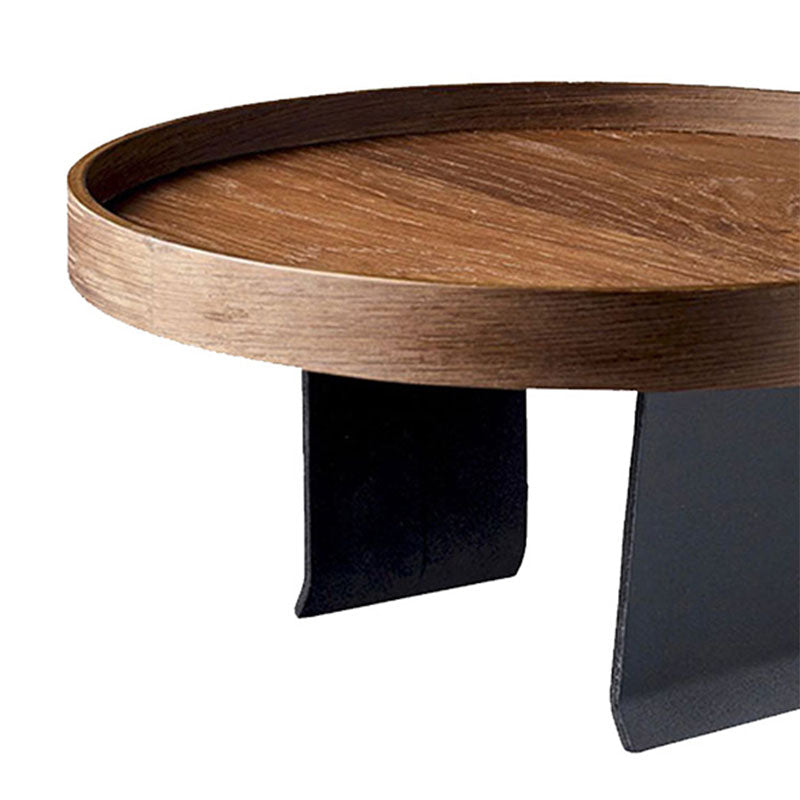 11.8 inch Wide Scandinavian Sofa Side Accent Table Round Side End Table