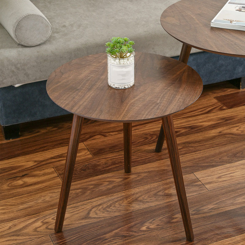 Scandinavian Sofa Side Accent Table Tri Pin Side Table Round Side End Table