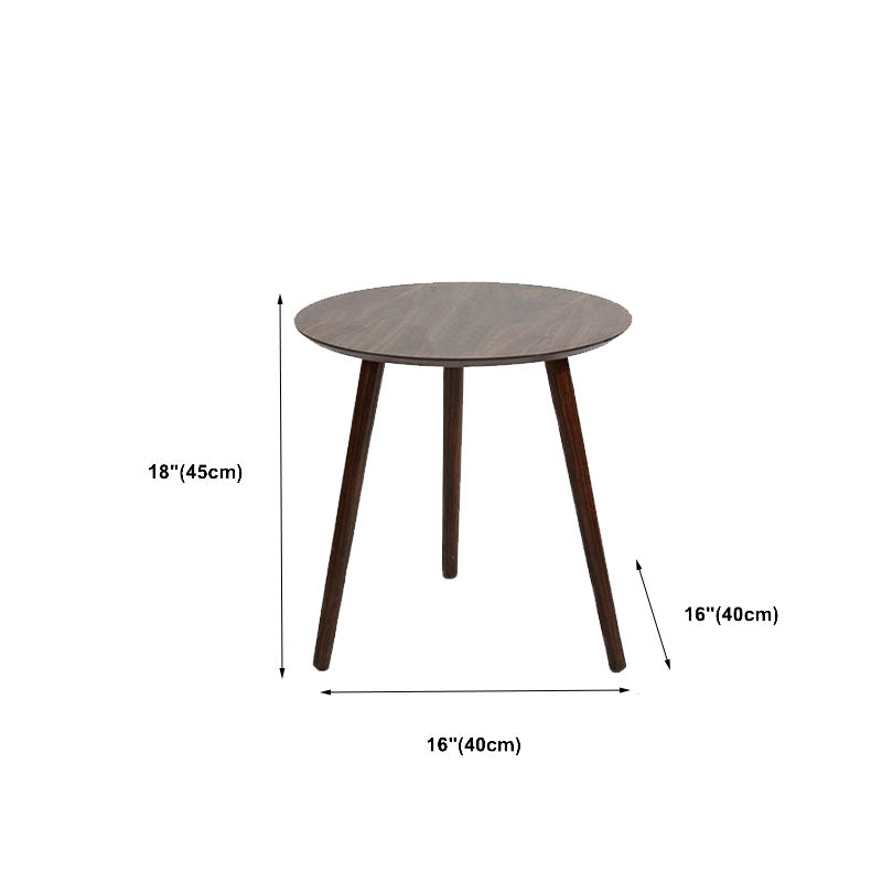Scandinavian Sofa Side Accent Table Tri Pin Side Table Round Side End Table