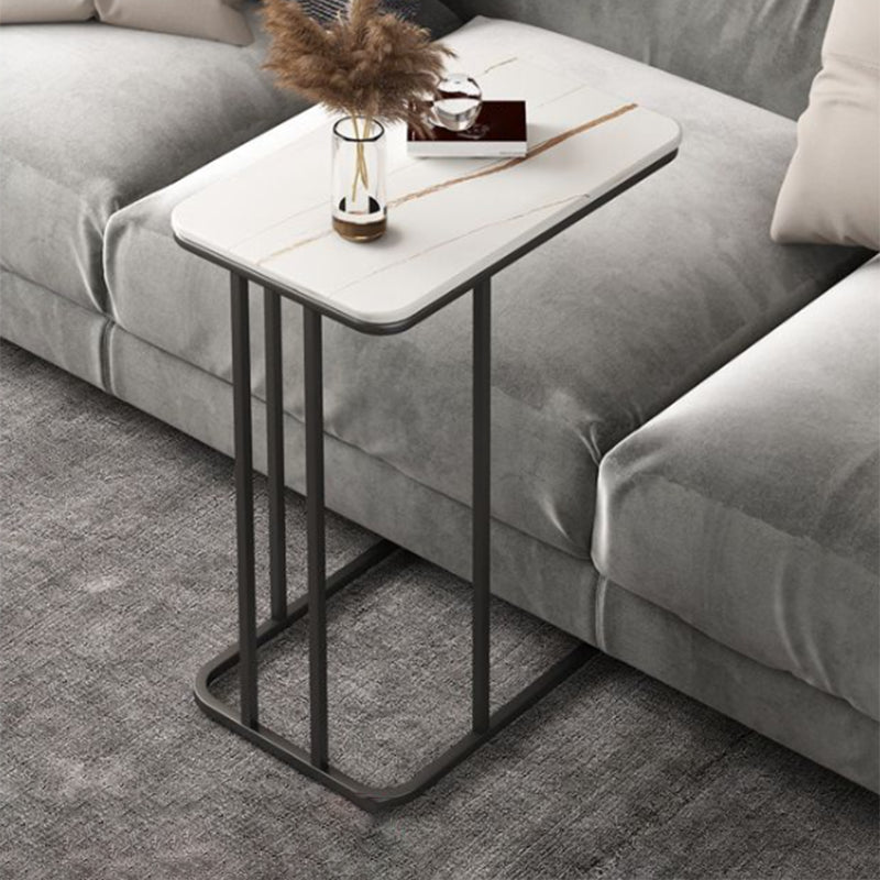 7.9"H Modern Style Side End Table Metal Frame Sofa Side Accent Table