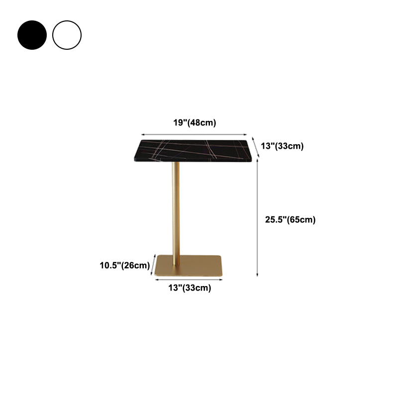 13-inch Wide Contemporary Side End Table C Side Table Sofa Side Accent Table