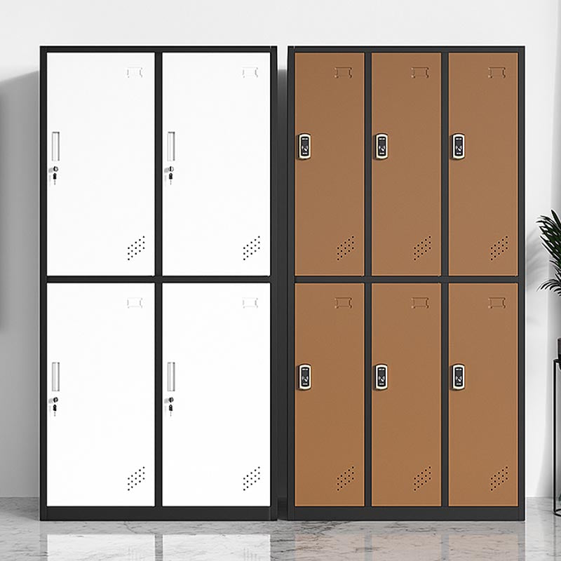 Hinged Wardrobe Cabinet Contemporary Metal Wardrobe Armoire for Home