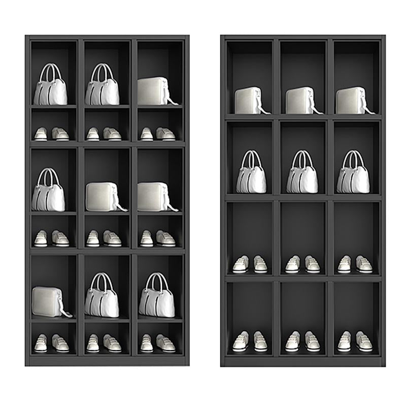 Hinged Wardrobe Cabinet Contemporary Metal Wardrobe Armoire for Home