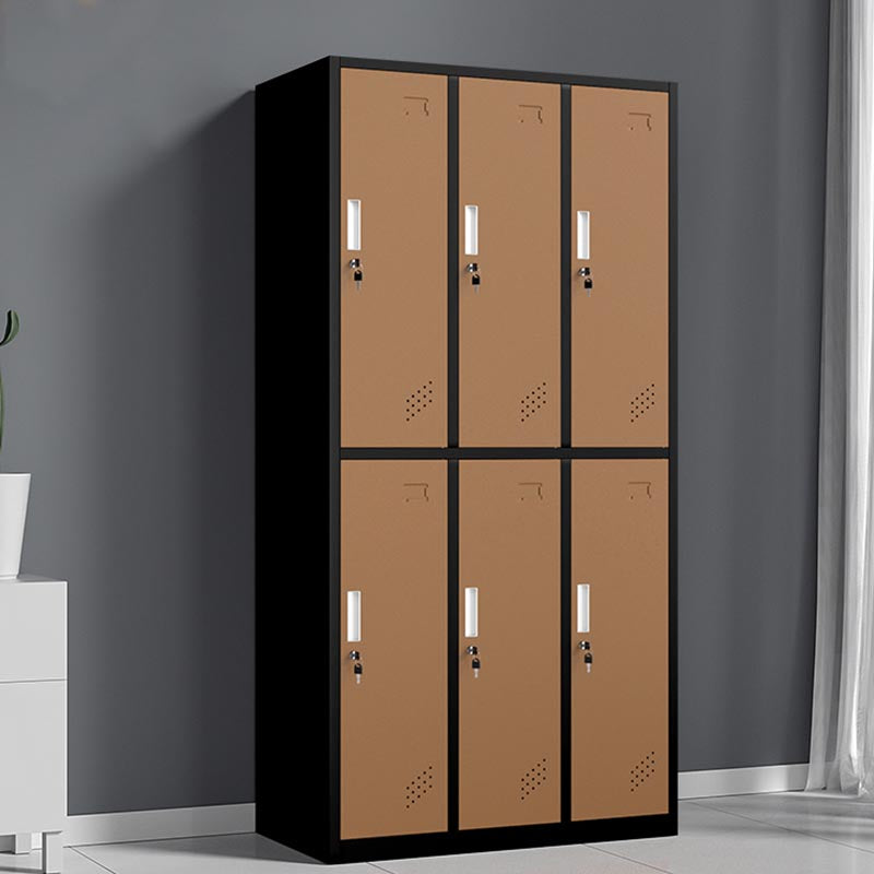 Hinged Wardrobe Cabinet Contemporary Metal Wardrobe Armoire for Home