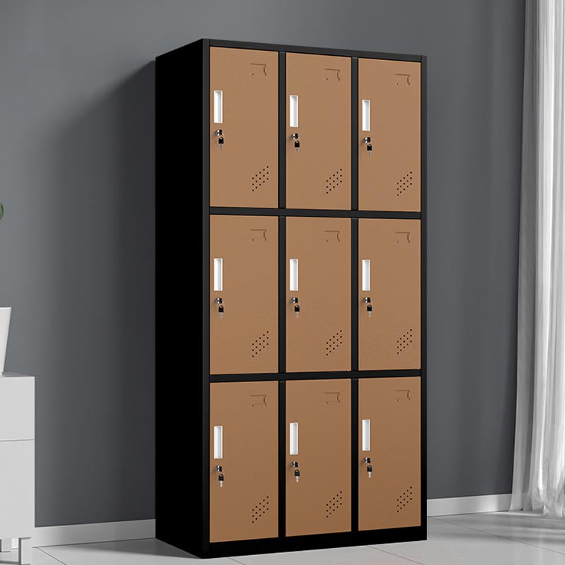 Hinged Wardrobe Cabinet Contemporary Metal Wardrobe Armoire for Home
