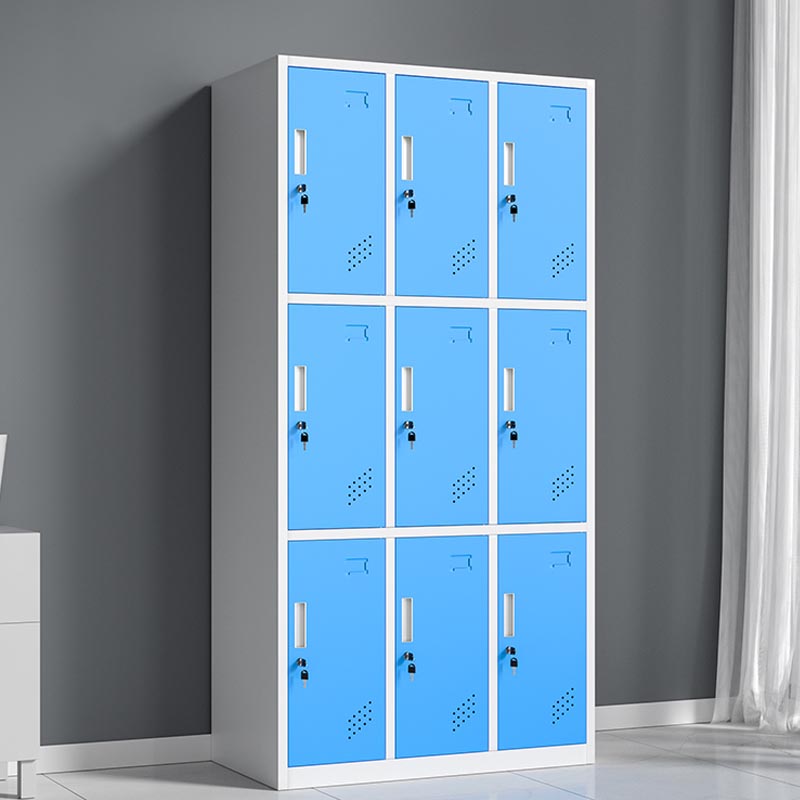 Hinged Wardrobe Cabinet Contemporary Metal Wardrobe Armoire for Home