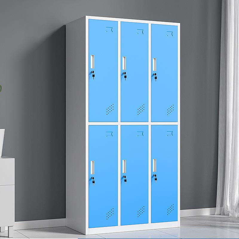Hinged Wardrobe Cabinet Contemporary Metal Wardrobe Armoire for Home