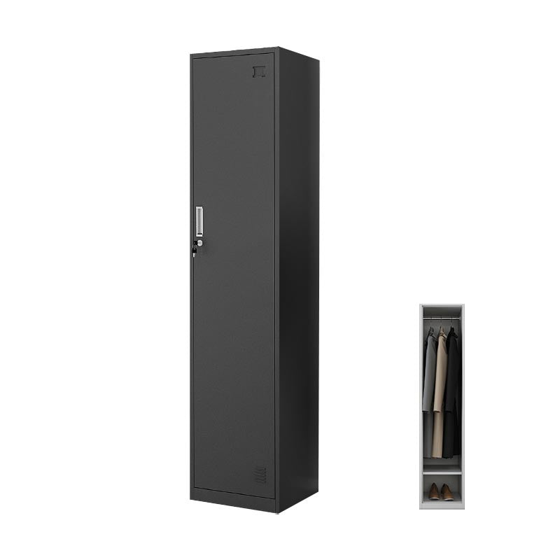 Metal Contemporary Wardrobe Armoire Hinged Wardrobe Cabinet for Home