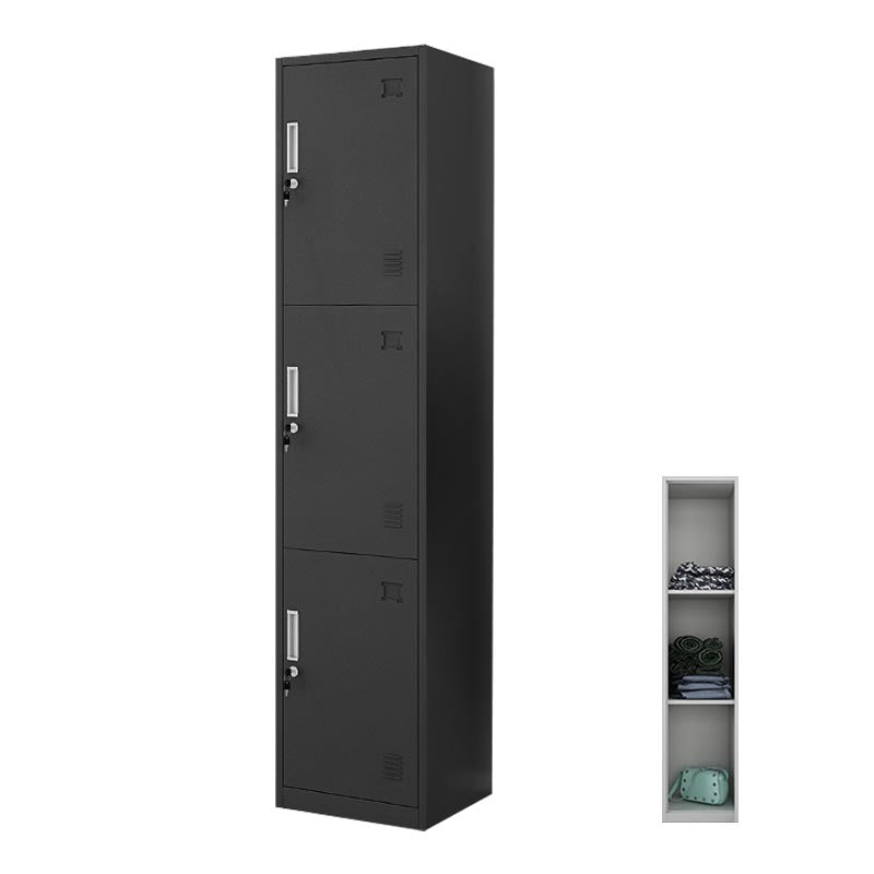 Metal Contemporary Wardrobe Armoire Hinged Wardrobe Cabinet for Home