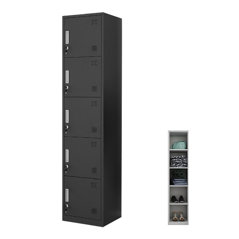 Metal Contemporary Wardrobe Armoire Hinged Wardrobe Cabinet for Home