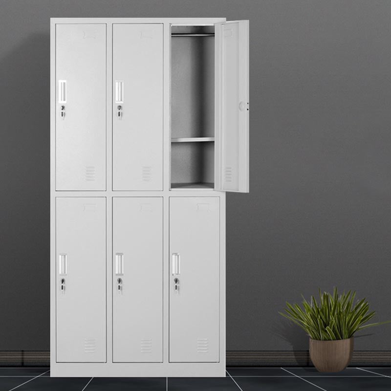 Metal Contemporary Wardrobe Armoire Hinged Wardrobe Cabinet for Home