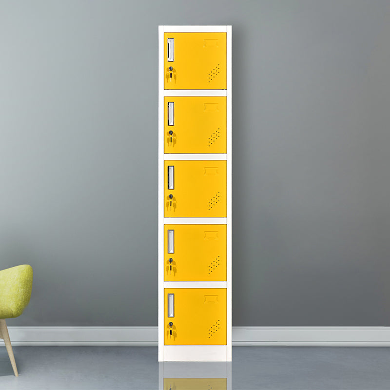 Metal Hinged Door Storage Cabinet Contemporary Cabinet for Bathroom