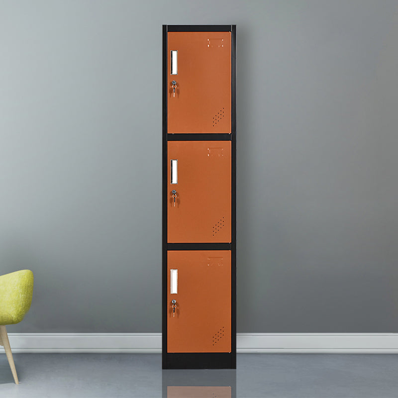 Metal Hinged Door Storage Cabinet Contemporary Cabinet for Bathroom