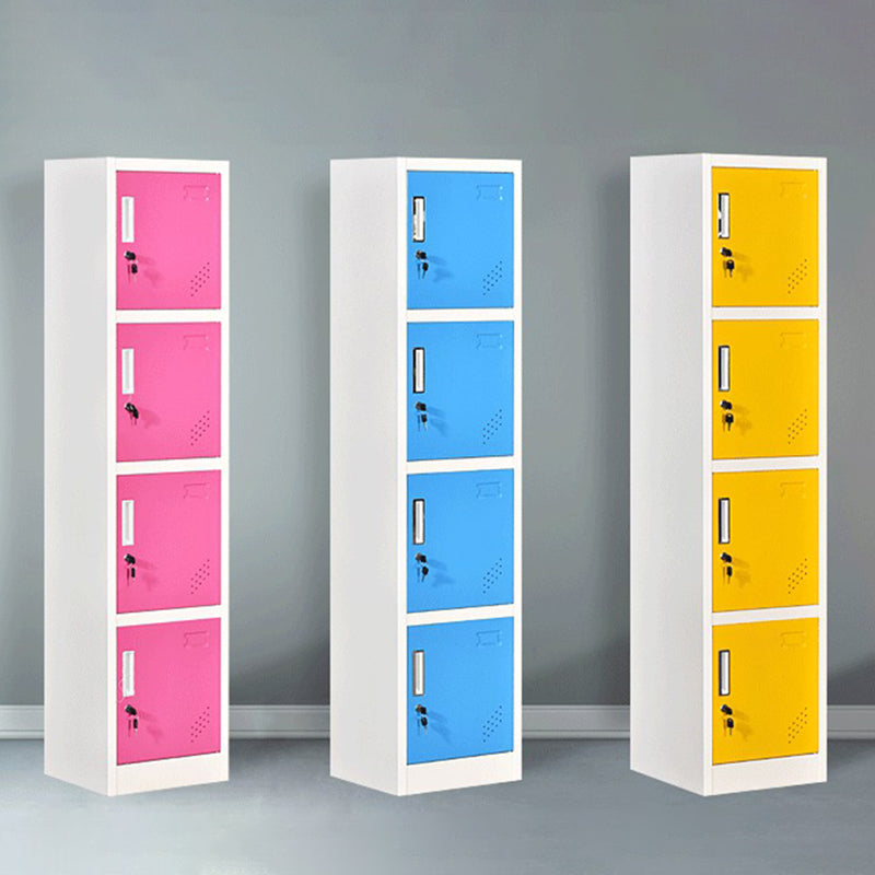 Metal Hinged Door Storage Cabinet Contemporary Cabinet for Bathroom