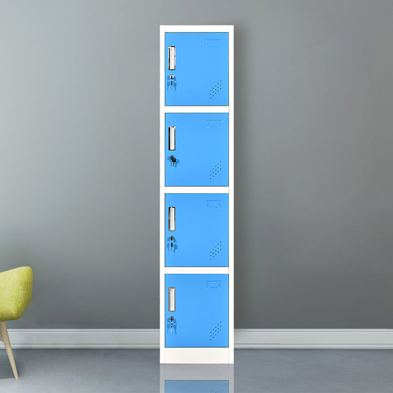 Metal Hinged Door Storage Cabinet Contemporary Cabinet for Bathroom