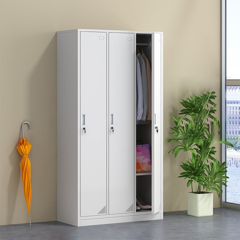 Hinged Contemporary Wardrobe Armoire Metal Wardrobe Cabinet for Home