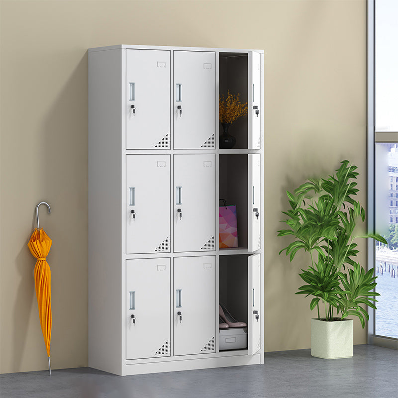 Hinged Contemporary Wardrobe Armoire Metal Wardrobe Cabinet for Home