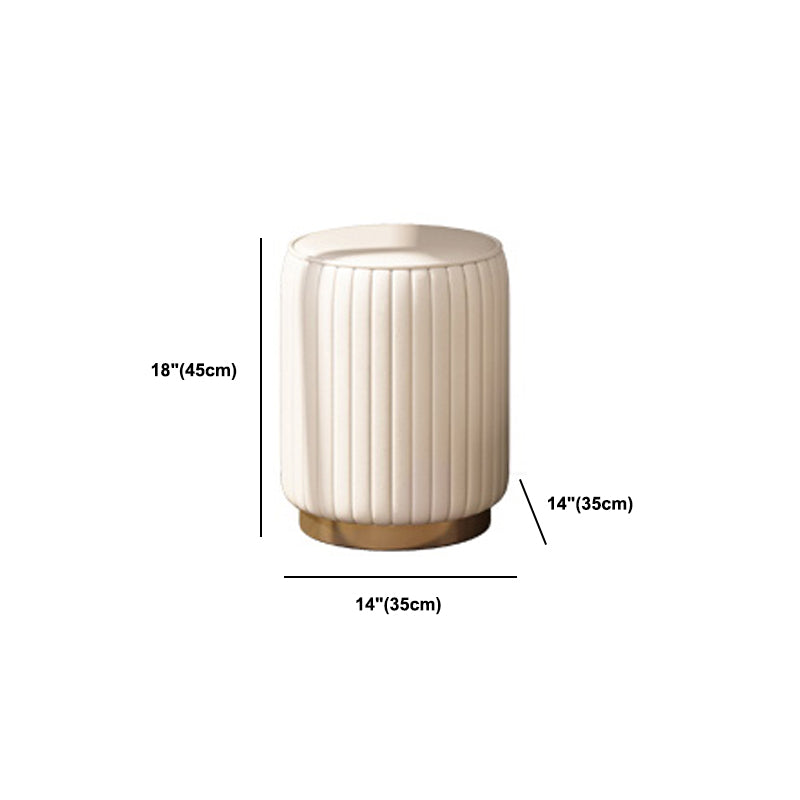 Modern Style Dressing Table Stone Top Vanity Set with Storage Drawers