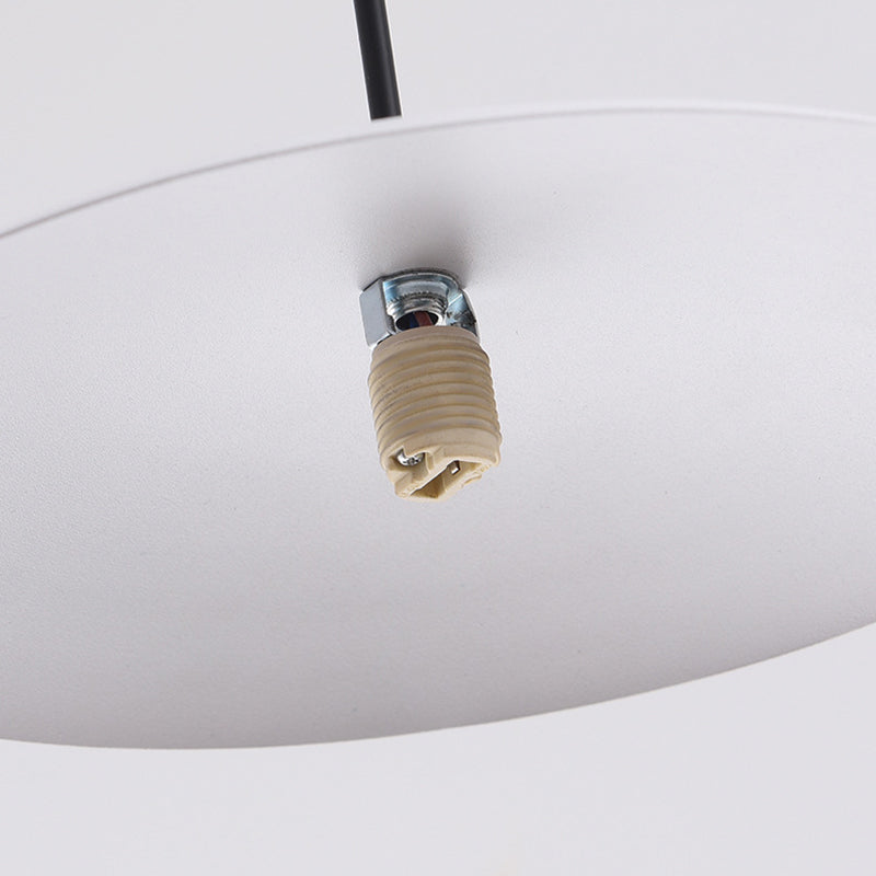 Industrial White Ceiling Light Glass Kitchen Island Lighting for Home