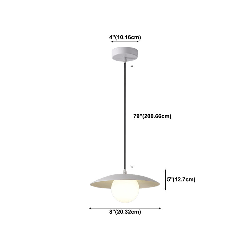 Industrial White Ceiling Light Glass Kitchen Island Lighting for Home