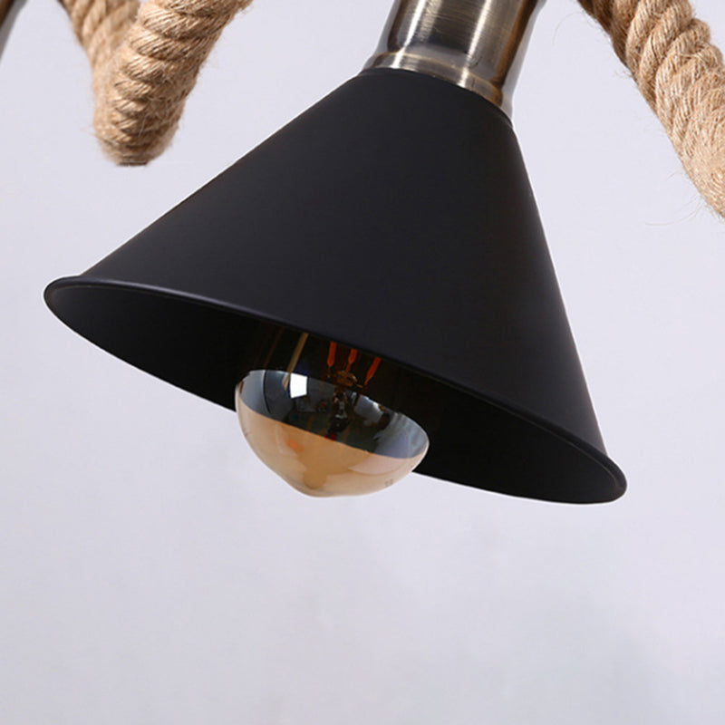 Industrial Island Light Minimalist Hanging Lighting Fixture for Dining Room