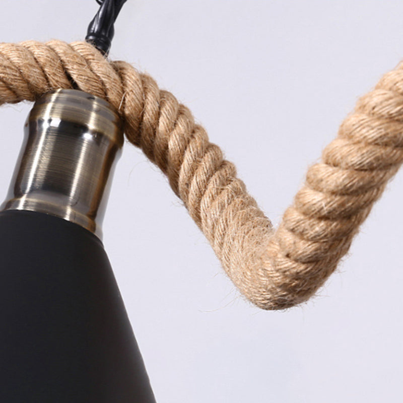 Industrial Island Light Minimalist Hanging Lighting Fixture for Dining Room